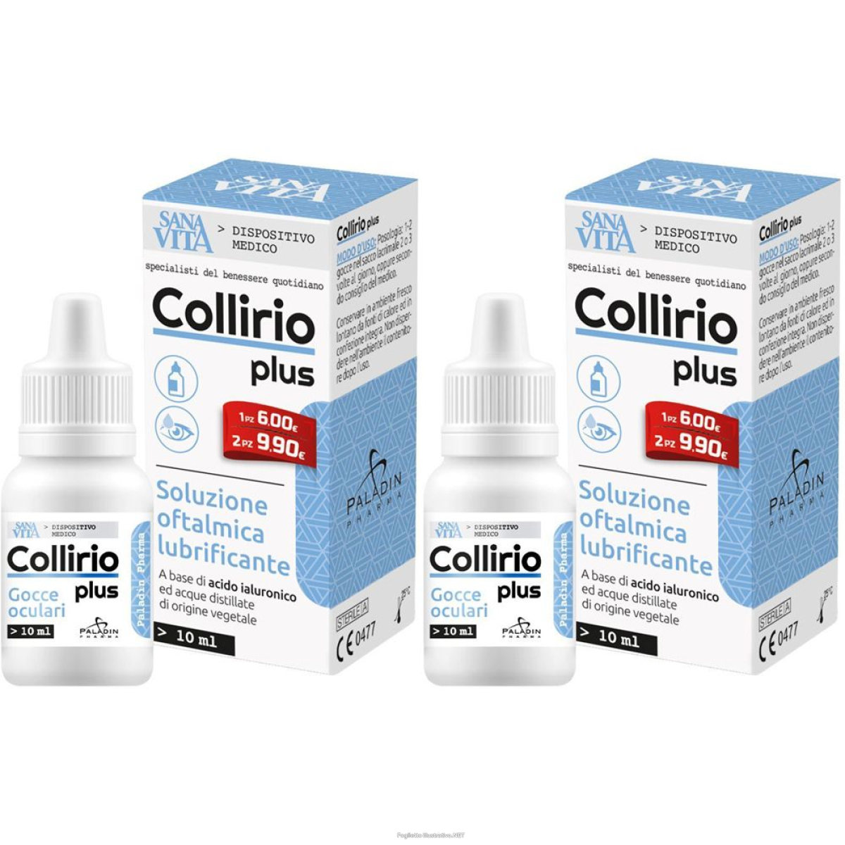 Cerca Offerte di sanavita collirio plus set da 2 2x10 ml gocce oftalmiche e acquista online