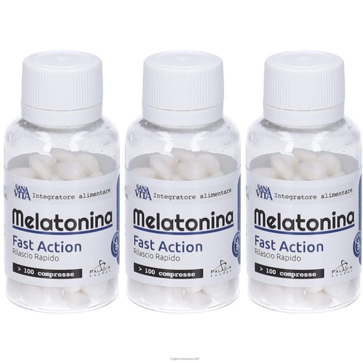 Cerca Offerte di sanavita melatonina 100 compresse 3x100 pz e acquista online