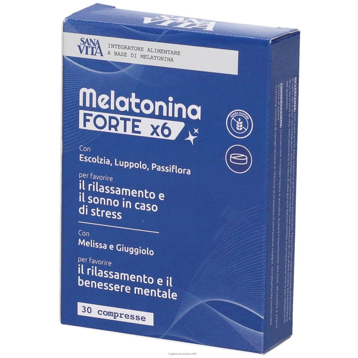 Cerca Offerte di sanavita melatonina forte x6 compresse 4x30 pz e acquista online