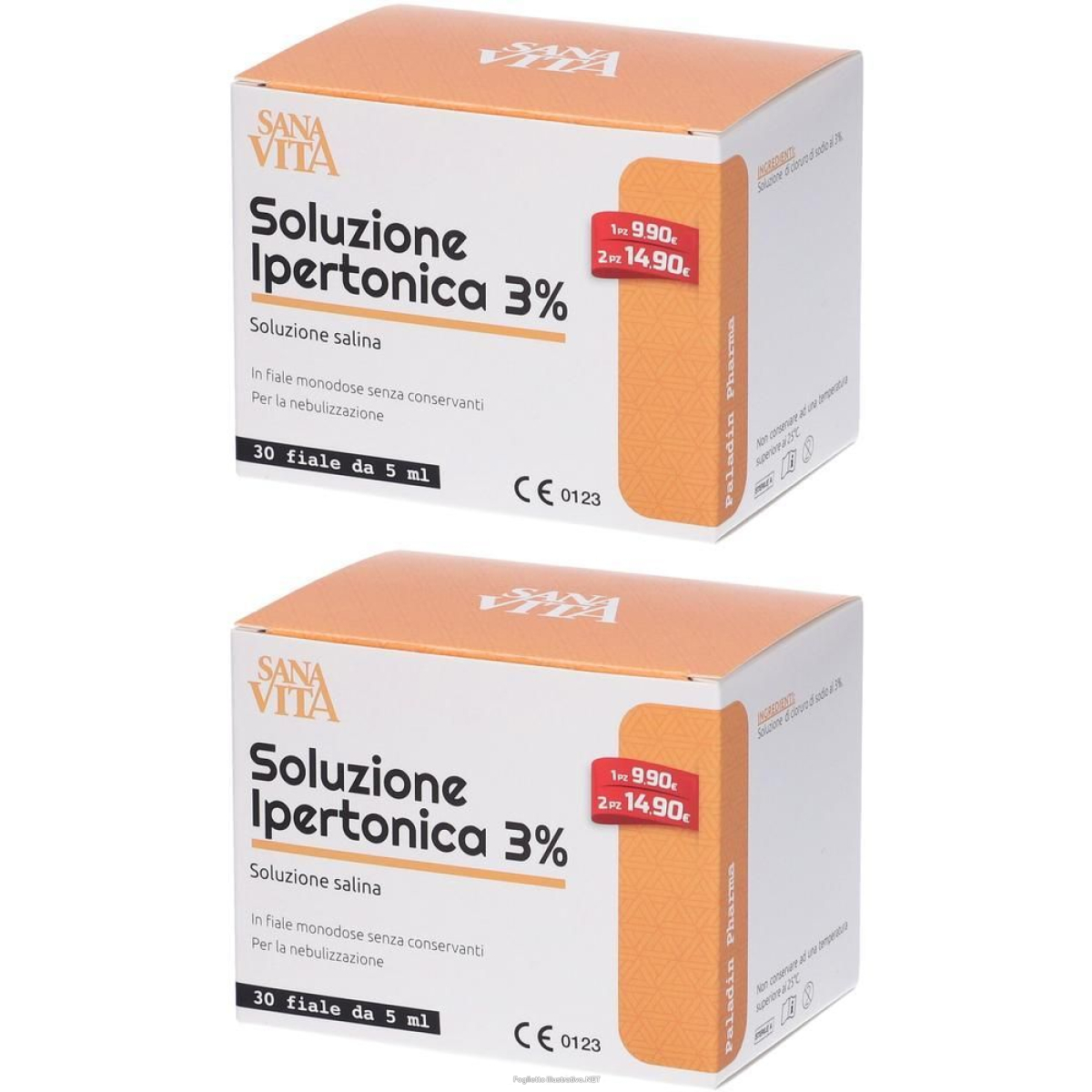 Cerca Offerte di sanavita salimar soluzione salina ipertonica 3% fiale monodose 2x30x5 e acquista online