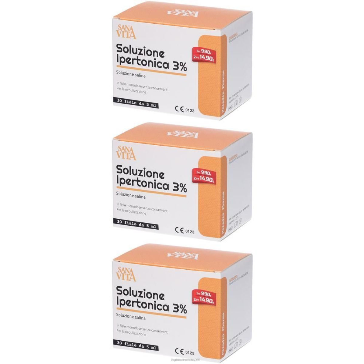Cerca Offerte di sanavita salimar soluzione salina ipertonica 3% fiale monodose 3x30x5 e acquista online