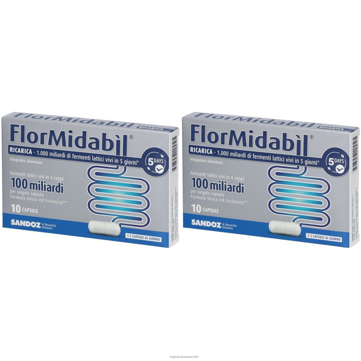 Cerca Offerte di sandoz flormidabil ricarica capsule set da 2 2x5 g e acquista online