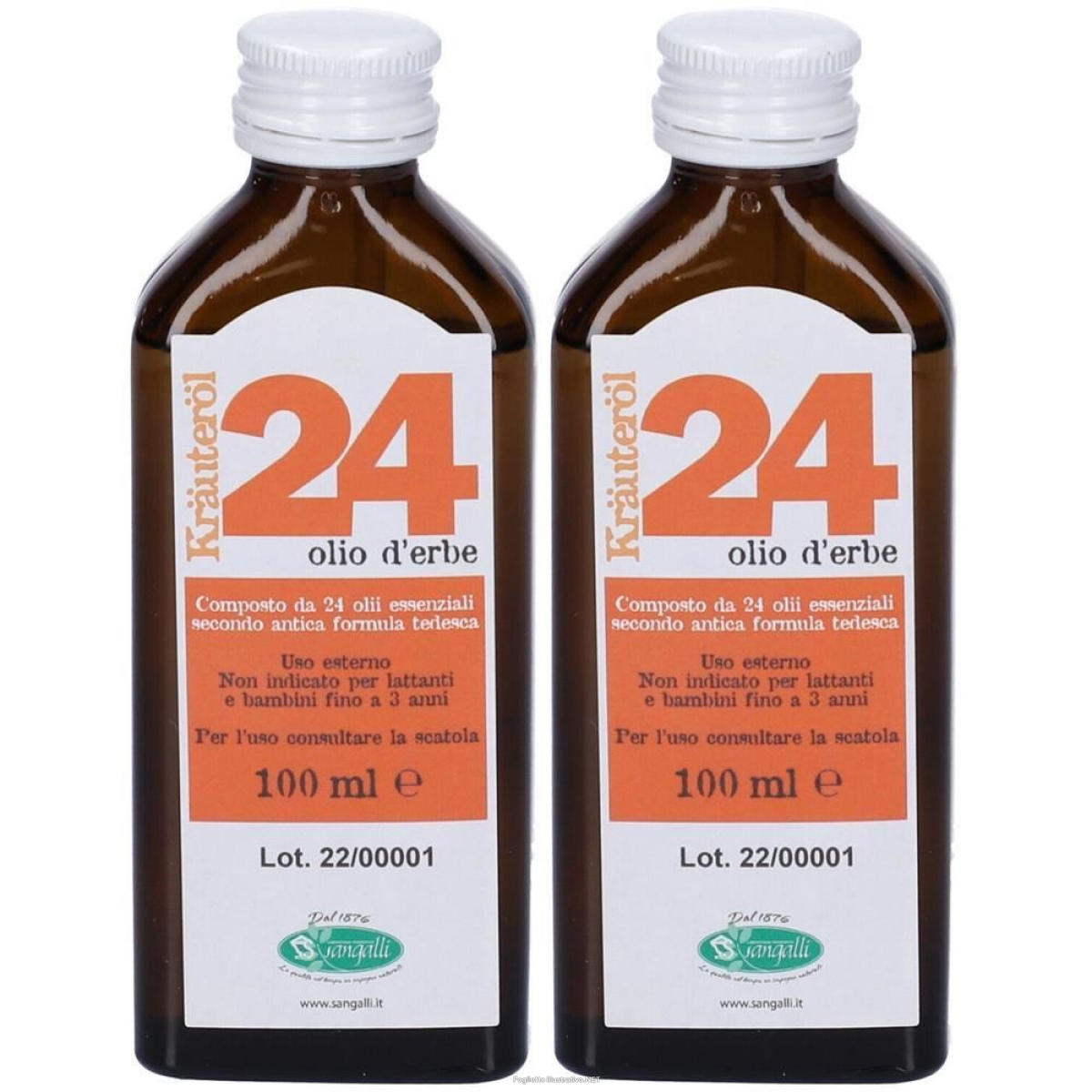 Cerca Offerte di sangalli krauterol 24 olio 2x100 ml liquido e acquista online
