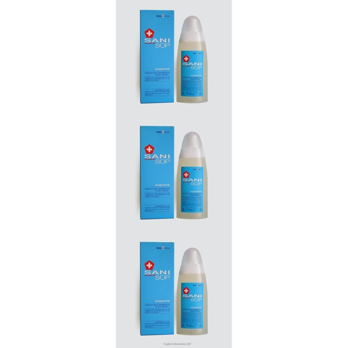 Cerca Offerte di sanisop sapone di marsiglia liquido 200 ml 3x200 ml e acquista online