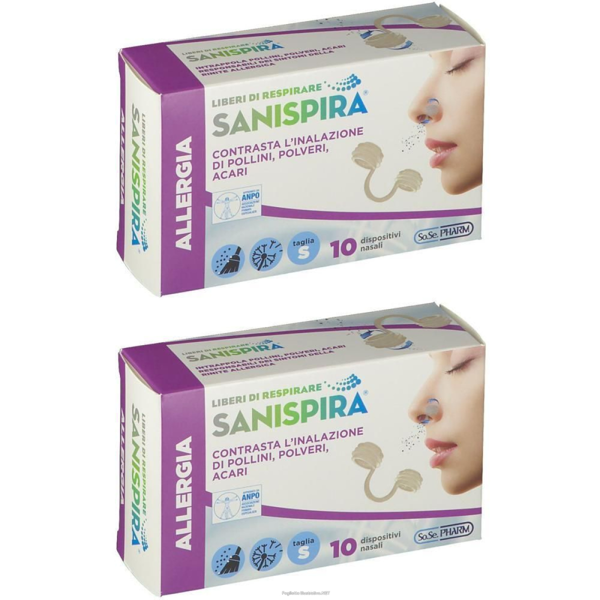 Cerca Offerte di sanispira® allergia taglia s 10 st e acquista online