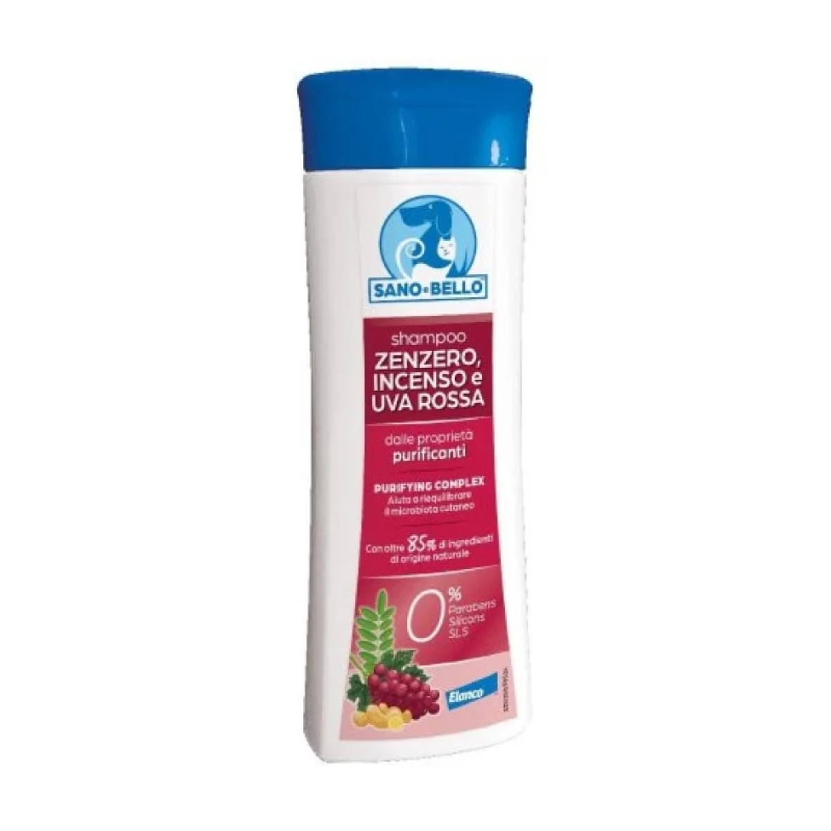 Cerca Offerte di Sano e bello - shampoo protettivo igienizzante con zenzero incenso uva rossa - 250 ml e acquista online