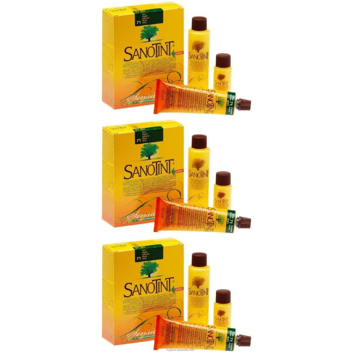 Cerca Offerte di sanotint light tint nero 71 125 ml soluzione e acquista online