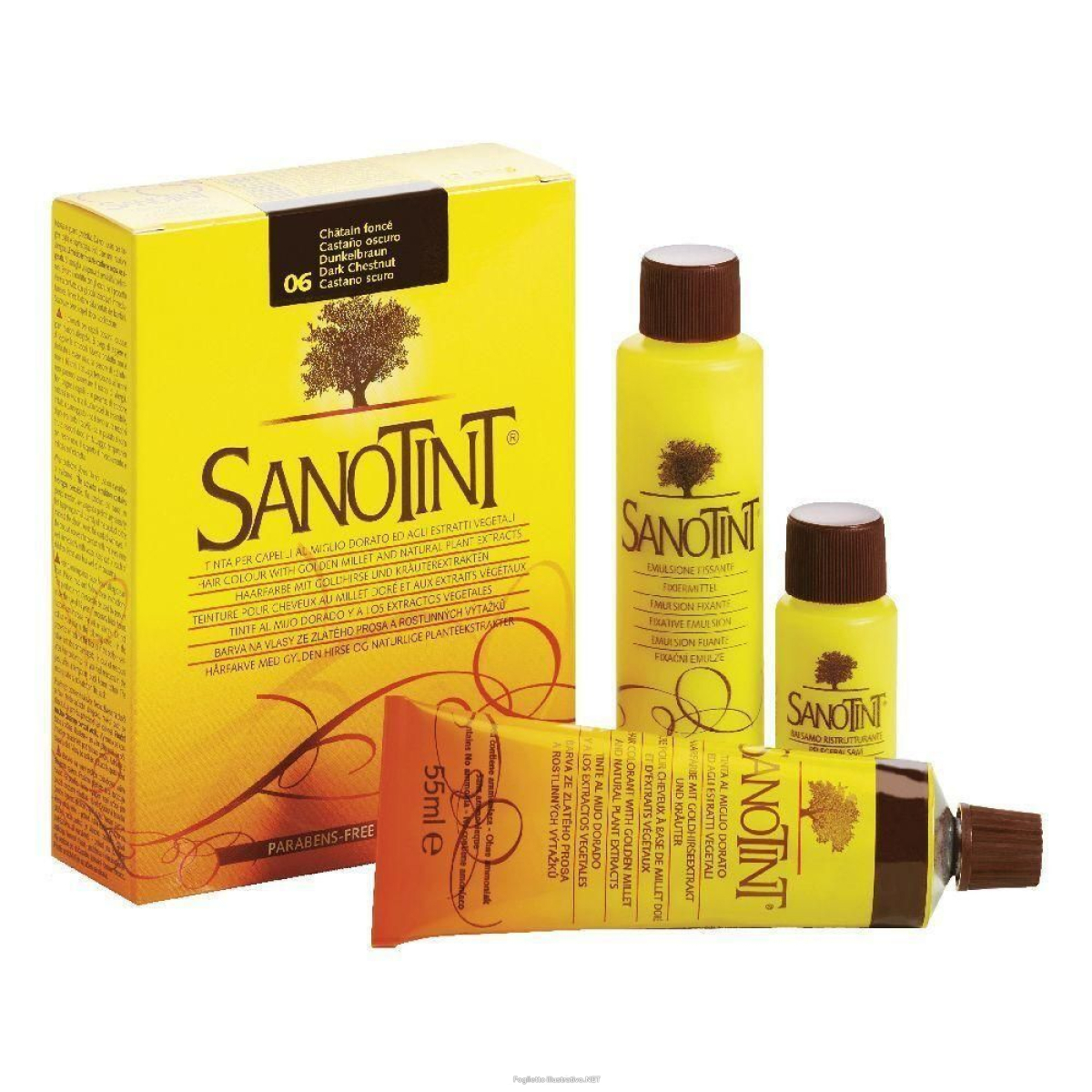 Cerca Offerte di sanotint tintura capelli 06 castano scuro 125 ml 6x125 ml e acquista online