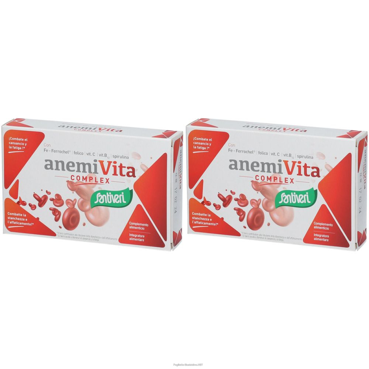 Cerca Offerte di santiveri anemivita complex set da 2 2x19 g capsule e acquista online