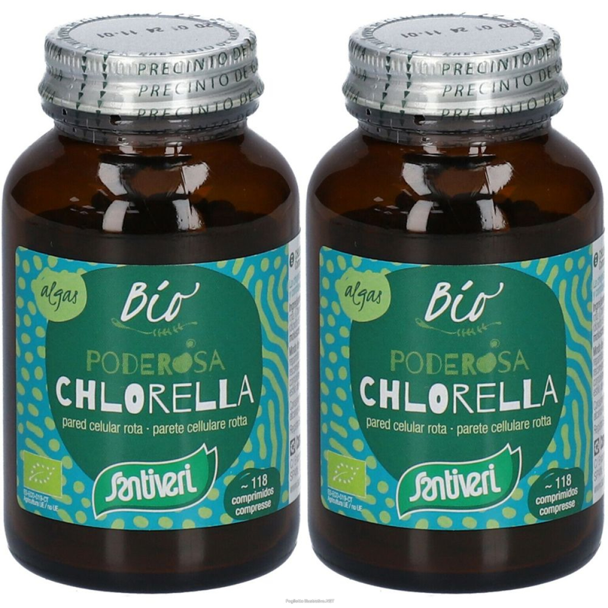 Cerca Offerte di santiveri bio chlorella set da 2 2x50 g compresse e acquista online