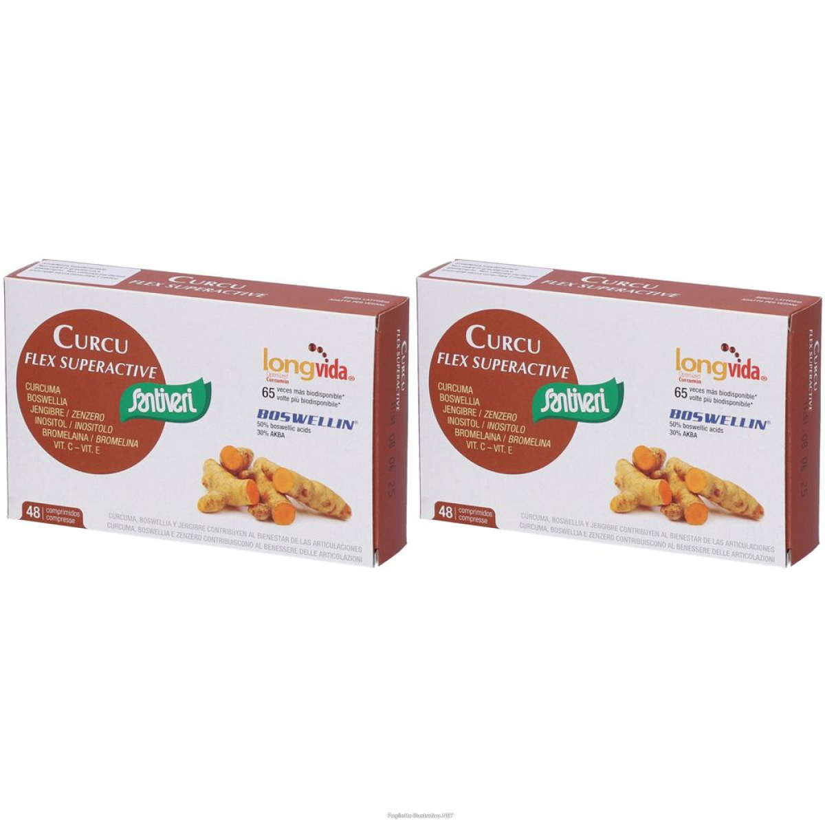 Cerca Offerte di santiveri curcu flex superactive set da 2 2x36 g compresse e acquista online