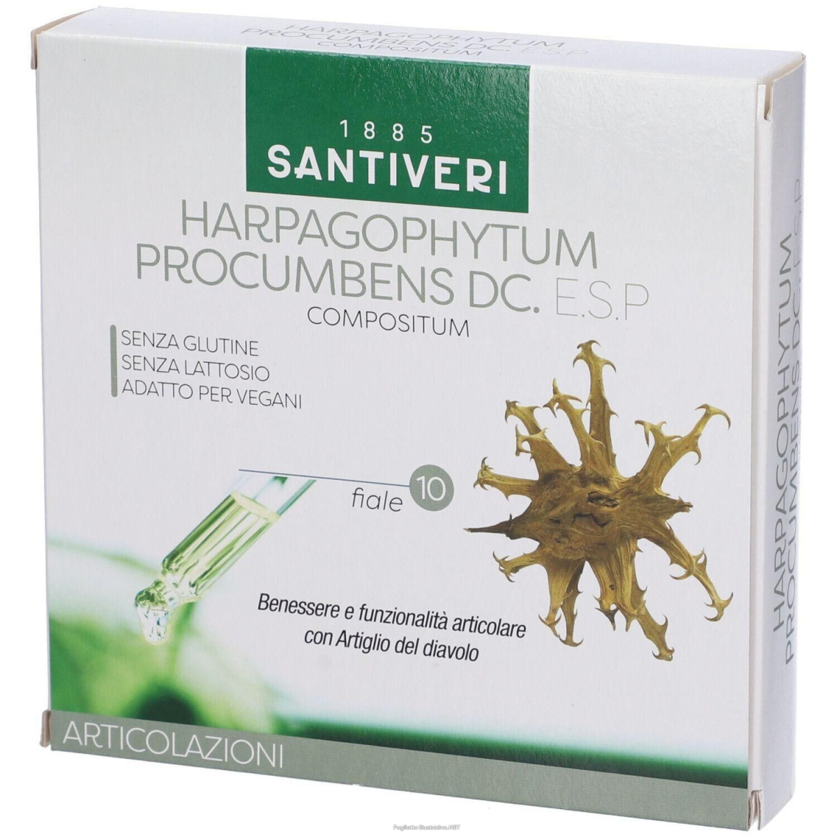 Cerca Offerte di santiveri harpagophytum procumbens dc. e.s.p articolazioni 4x10x10 ml e acquista online