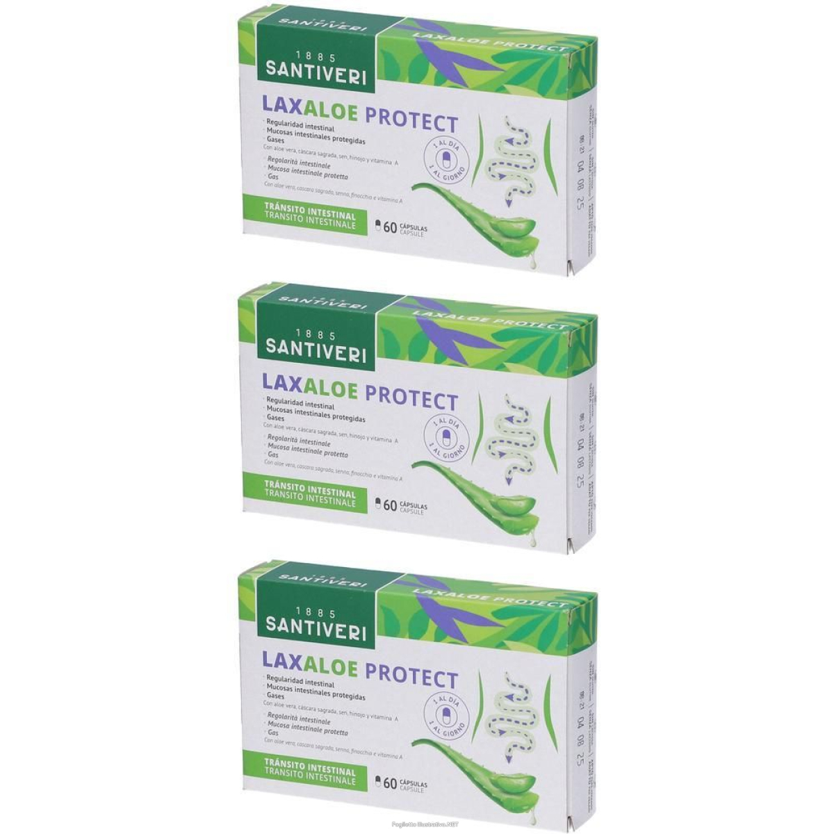Cerca Offerte di santiveri laxaloe protect 3x22 g capsule e acquista online