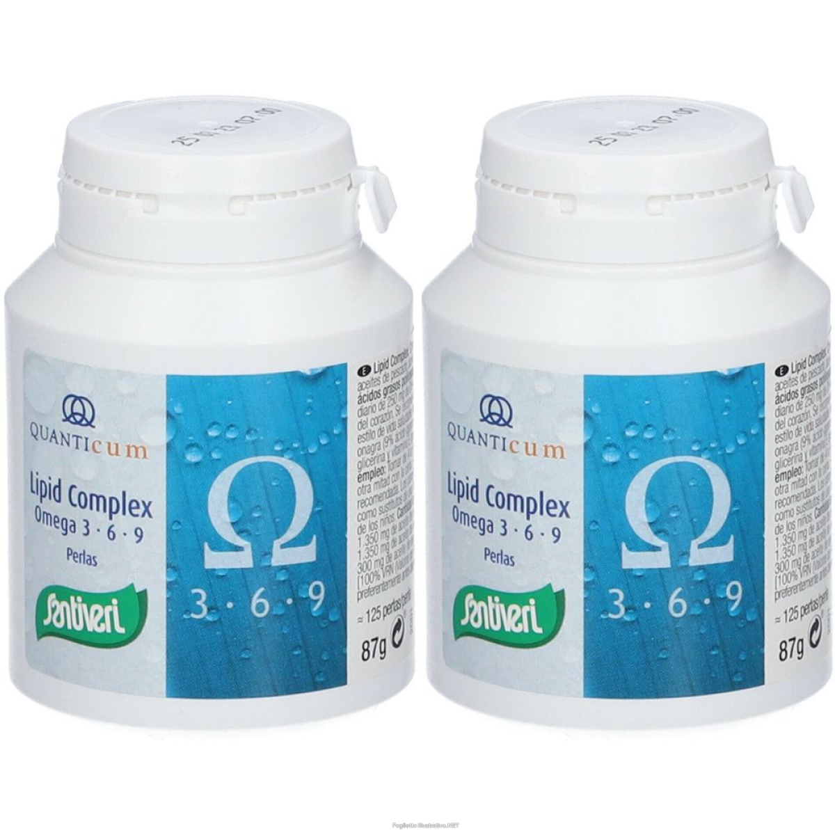 Cerca Offerte di santiveri lipid complex. set da 2 2x87 g perle e acquista online