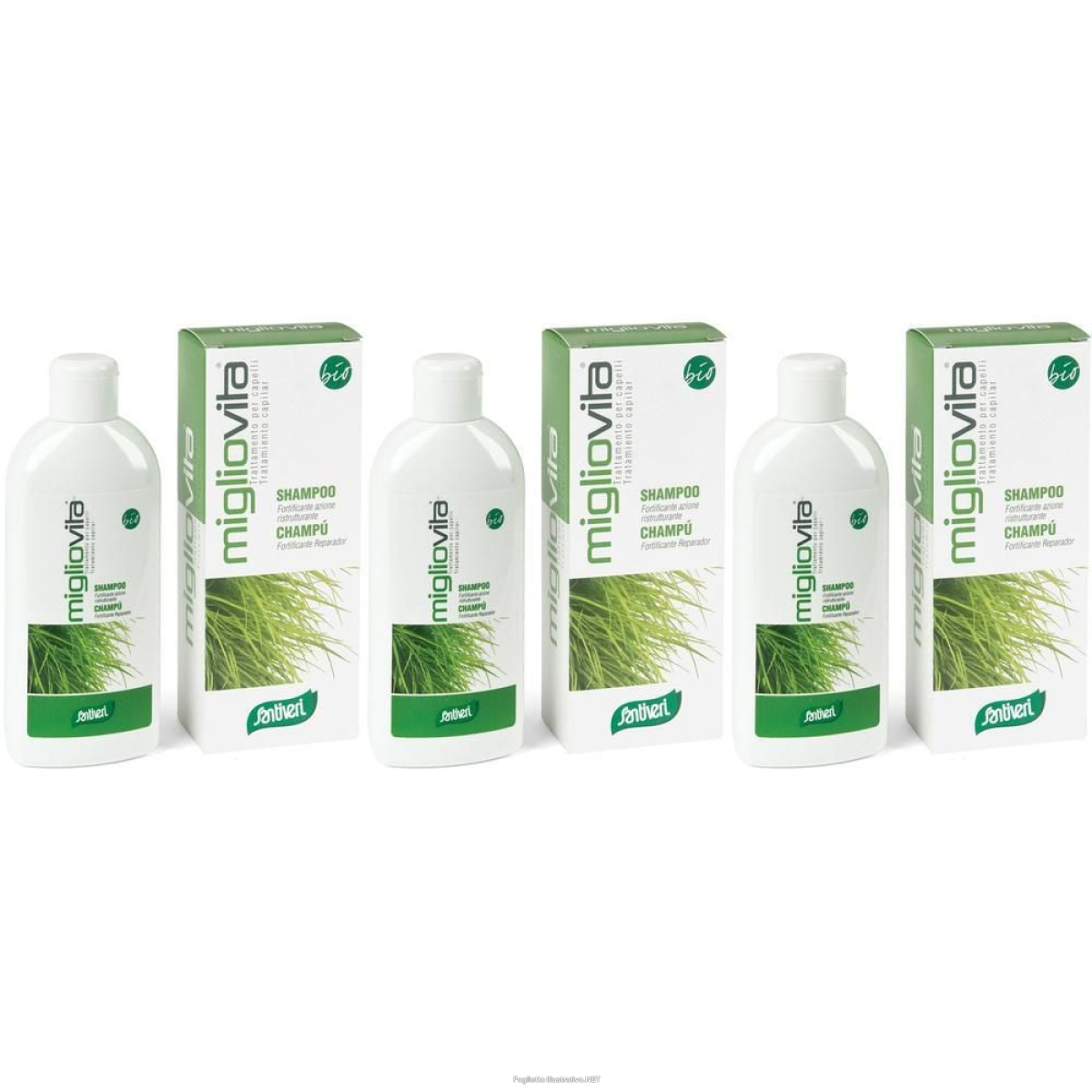Cerca Offerte di santiveri migliovita shampo bio 200 ml 3x200 ml e acquista online