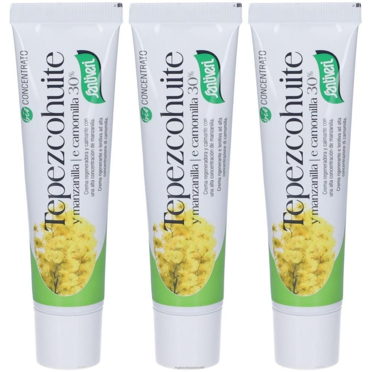 Cerca Offerte di santiveri tepezcohuite e camomilla crema bio concentrata 3x50 ml e acquista online