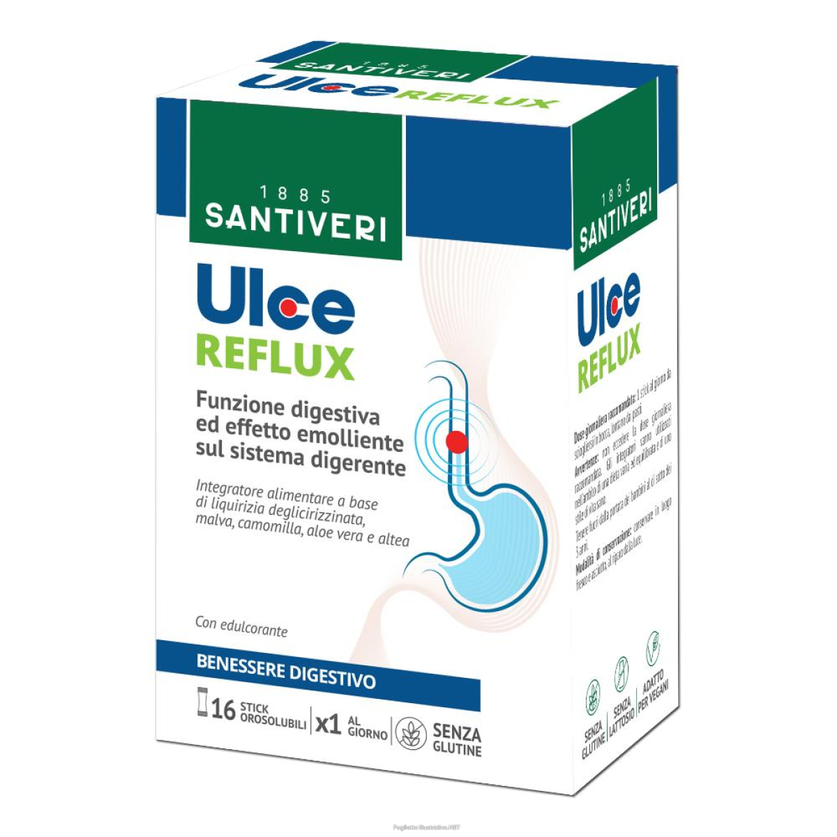 Cerca Offerte di santiveri ulce reflux stick orali 28 g polvere per sospensione orale e acquista online
