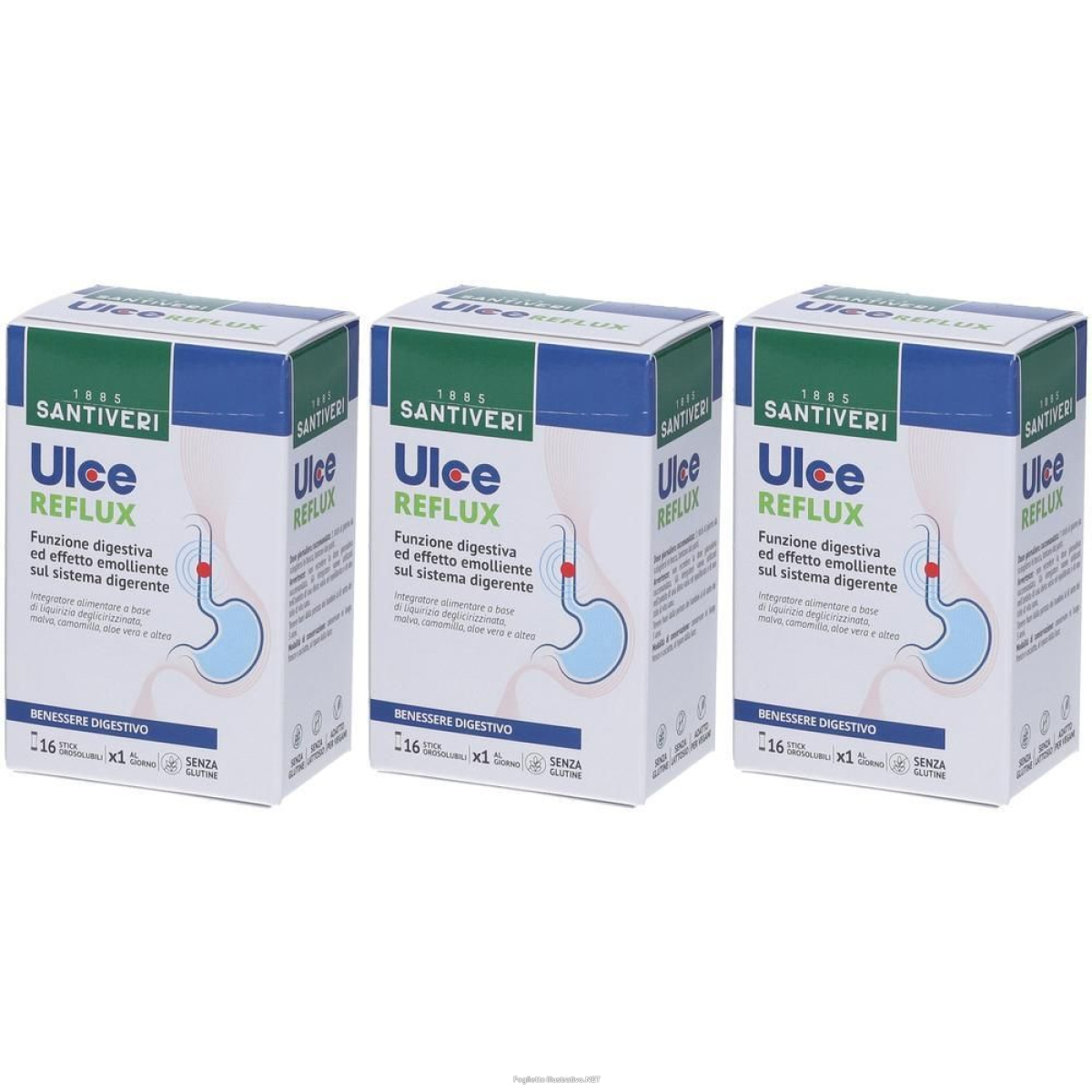 Cerca Offerte di santiveri ulce reflux stick orali 3x28 g e acquista online