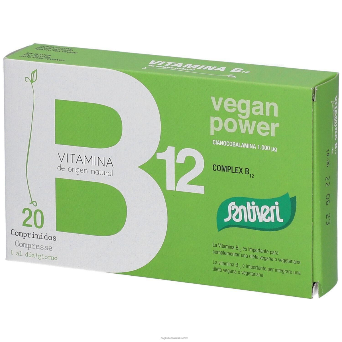 Cerca Offerte di santiveri vegan power complex b12 4x10 g compresse e acquista online
