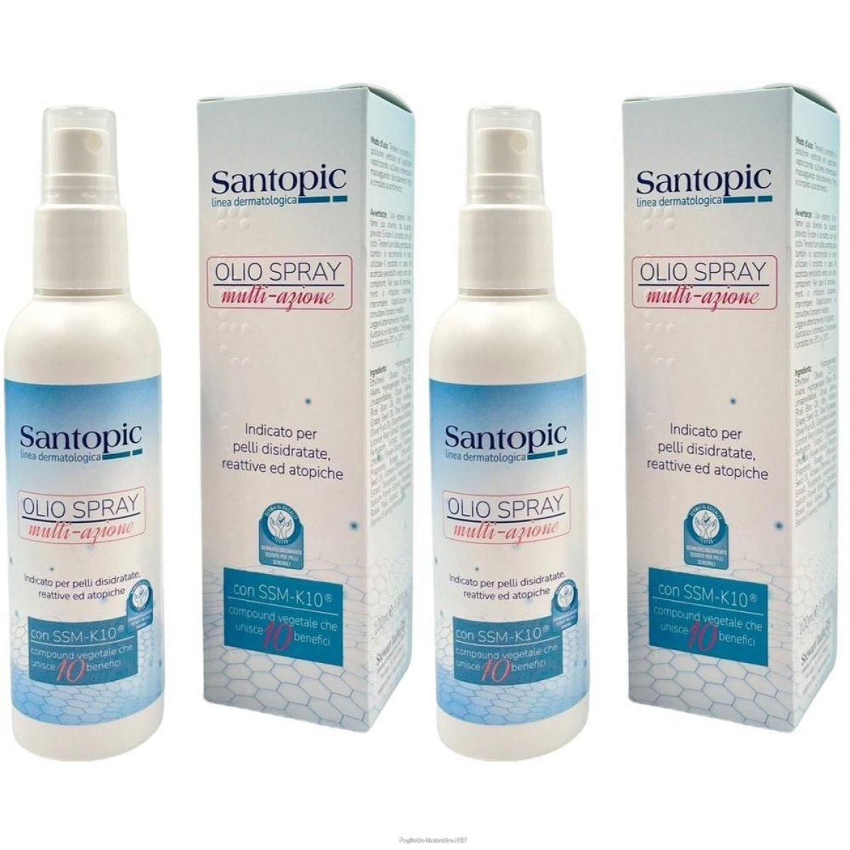 Cerca Offerte di santopic olio spray multiazione 100 ml 2x100 ml e acquista online