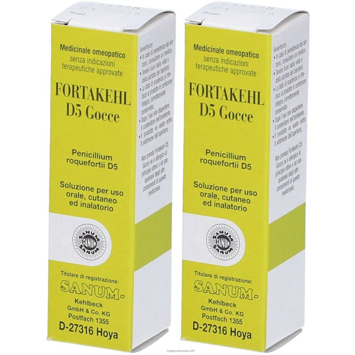 Cerca Offerte di sanum fortakehl d5 gocce set da 2 2x10 ml orali e acquista online