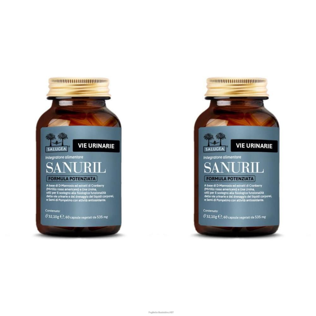 Cerca Offerte di sanuril formula potenziata salugea - vie urinarie capsule 2x60 pz ca e acquista online