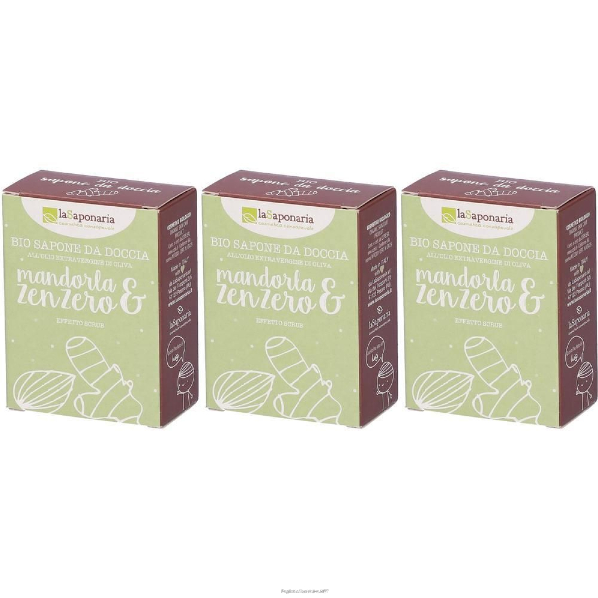 Cerca Offerte di sapone doccia mandorle e zenzero 3x100 g e acquista online