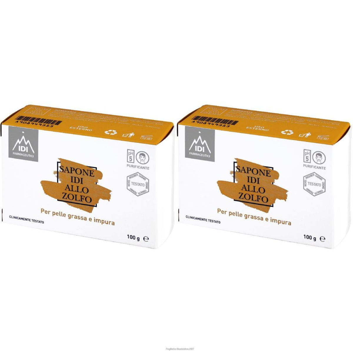Cerca Offerte di sapone idi allo zolfo per pelle seborroica set da 2 2x100 g e acquista online