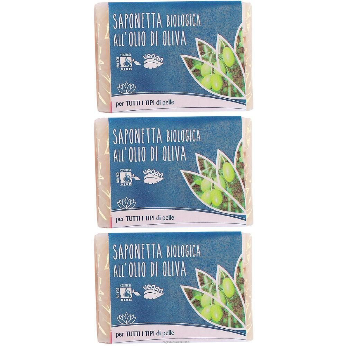Cerca Offerte di saponetta olio di oliva bio 3x100 g sapone e acquista online