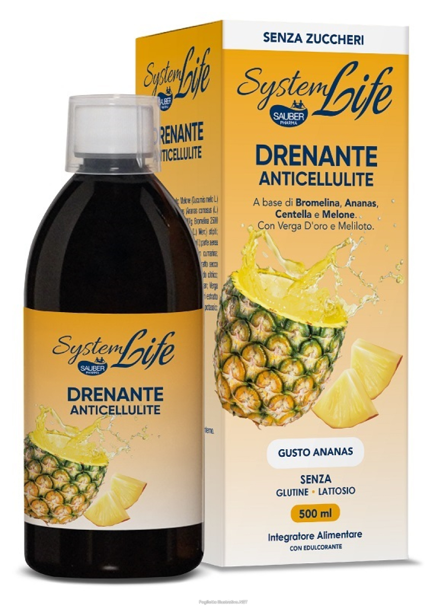 Cerca Offerte di sauber drenante antistress e anticellulite liquido 500ml ritenzione idrica e acquista online