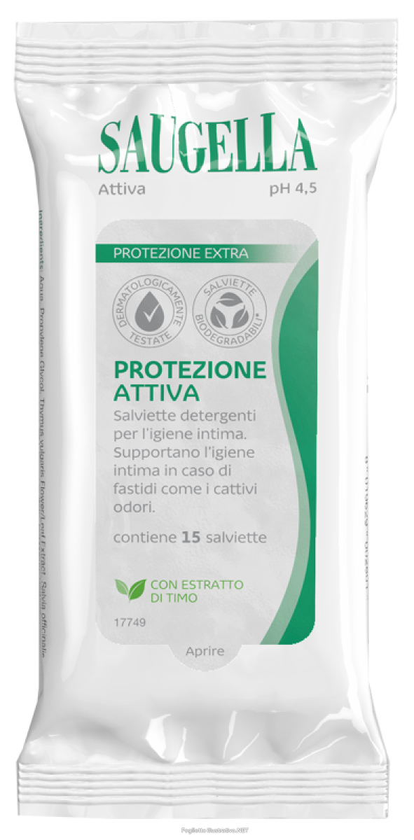 Cerca Offerte di saugella attiva salviettine 15 pezzi e acquista online