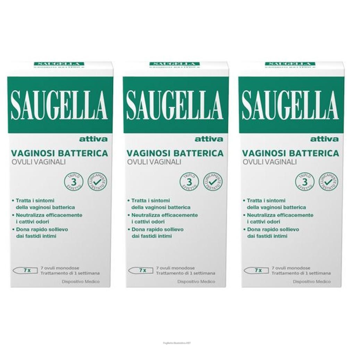 Cerca Offerte di saugella attiva vaginosi batterica ovuli vaginali 3x7 st e acquista online