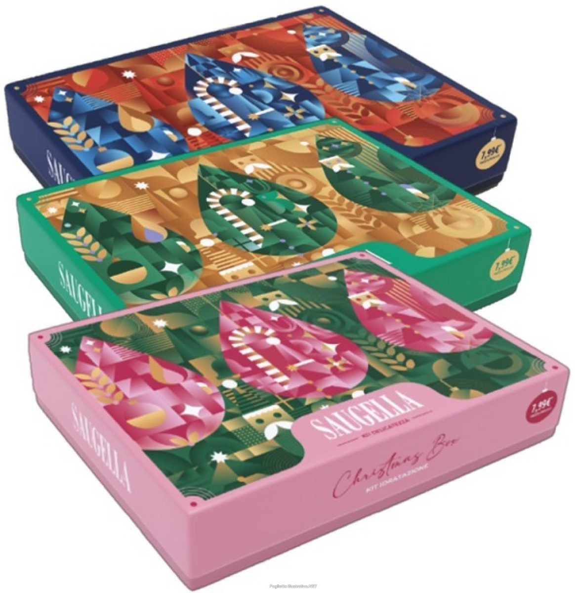 Cerca Offerte di saugella christmas box dermoliquido 100 ml + intimo&corpo 100 ml + flacone 100 ml e acquista online