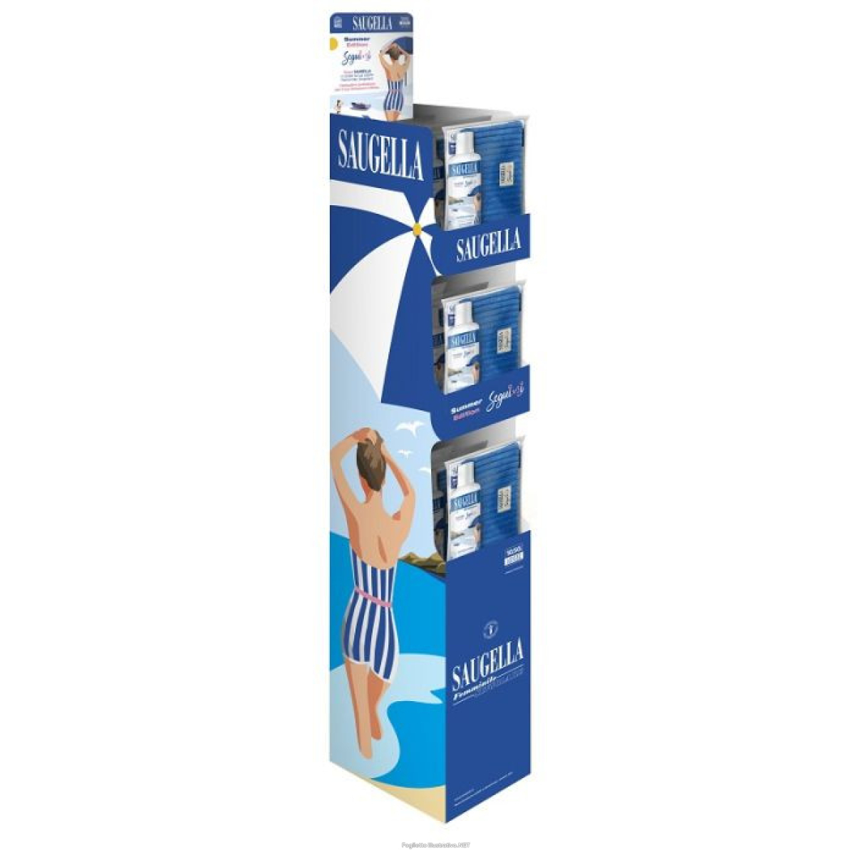 Cerca Offerte di saugella seguimi expo terra 12 pezzi dermoliquidi 500 ml + pochette e acquista online