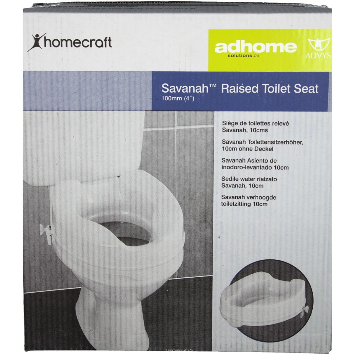 Cerca Offerte di savanah toiletverhoger zonder deksel wit 10cm aa2114y 1 pz altro e acquista online