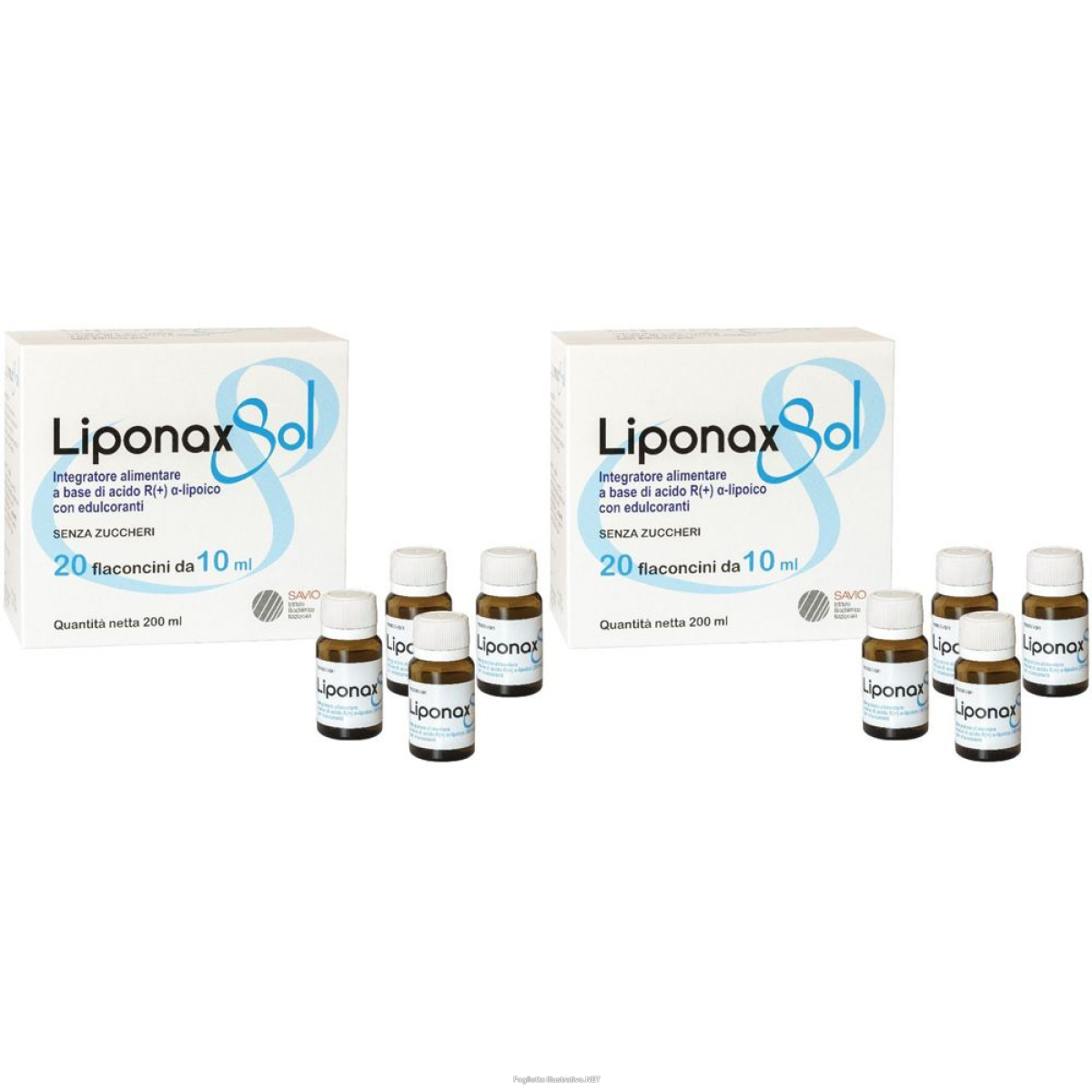 Cerca Offerte di savio liponax sol set da 2 2x20x10 ml soluzione orale e acquista online