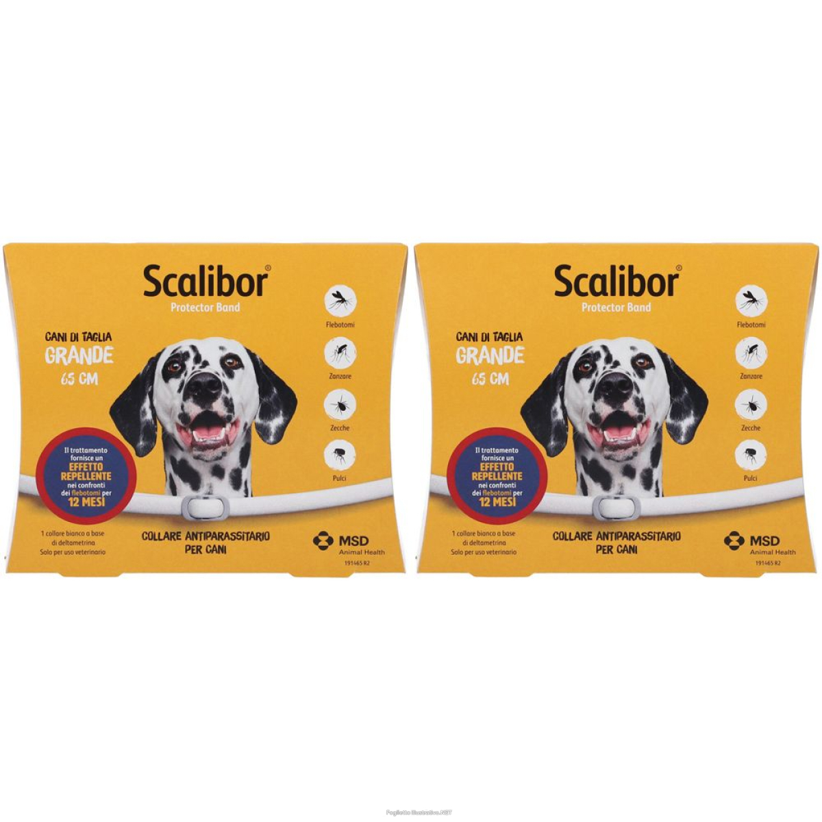 Cerca Offerte di scalibor protectorband 1,000 g collare medicato per cani set da 2 2x1 e acquista online