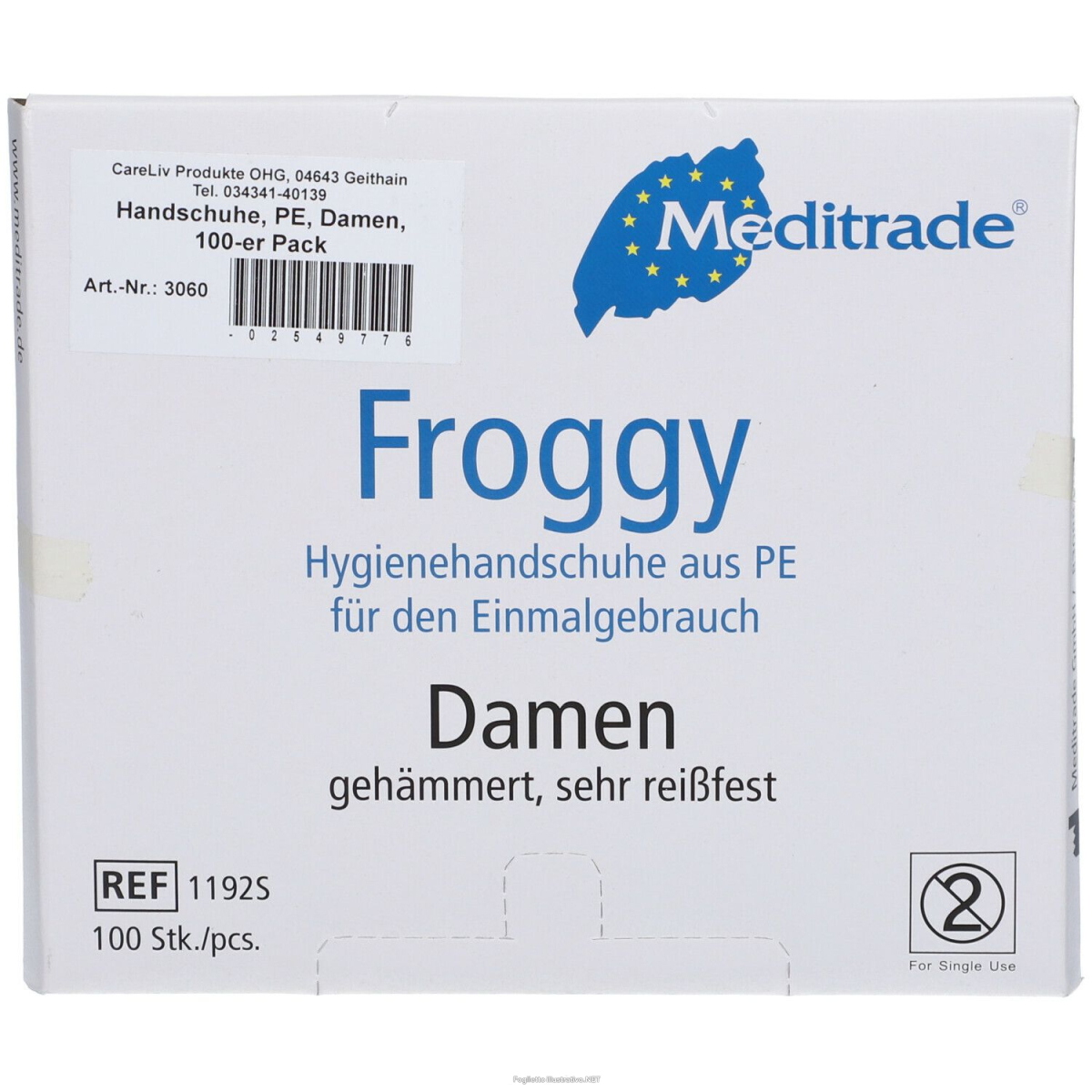 Cerca Offerte di scarpe a mano meditrade igiene froggy fatte di pe - 100 pezzi pz g e acquista online