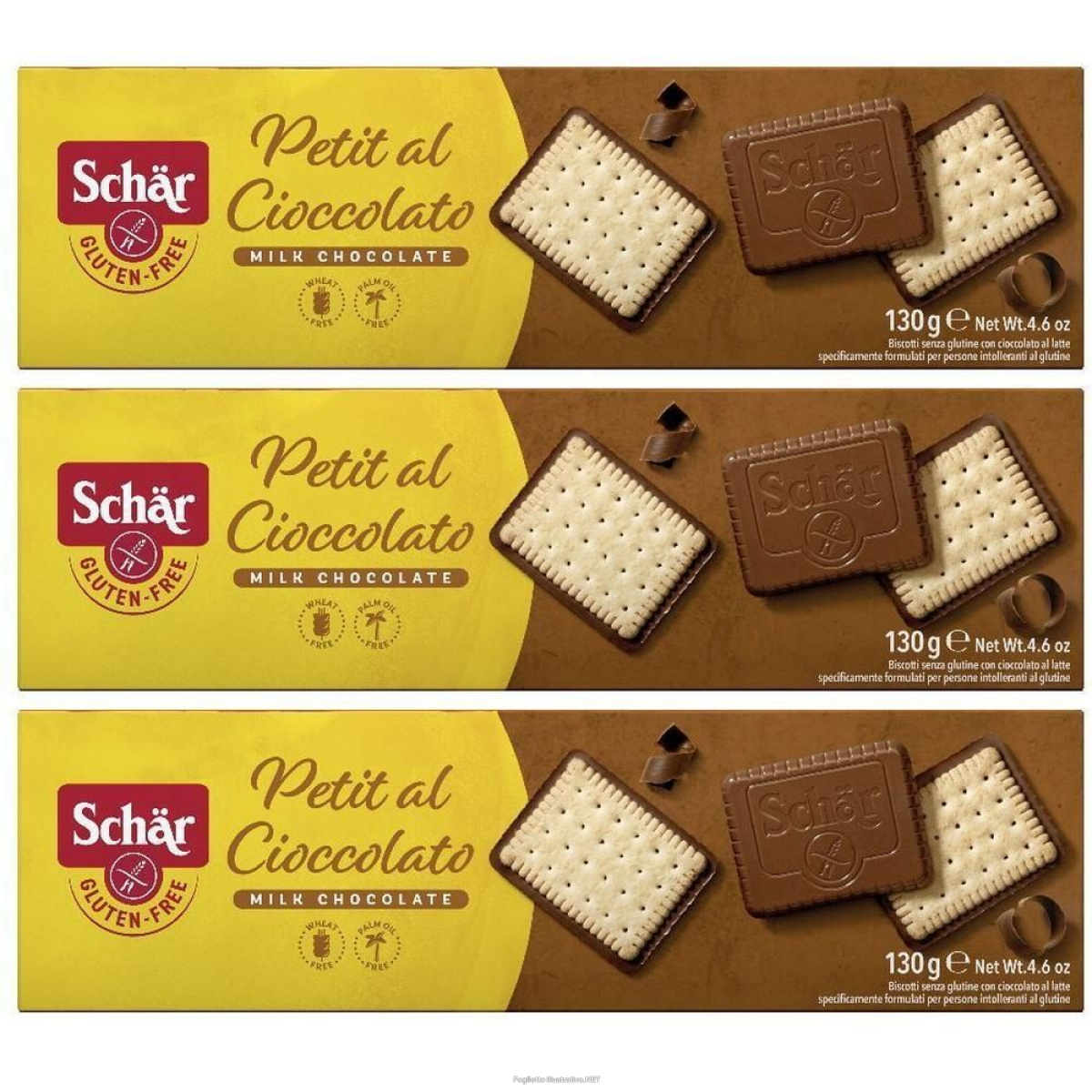 Cerca Offerte di schär gluten free petit al cioccolato 3x130 g e acquista online