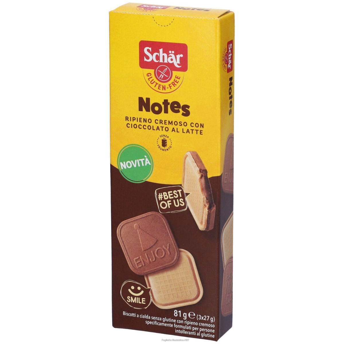 Cerca Offerte di schär notes biscotti senza glutine 5x81 g e acquista online