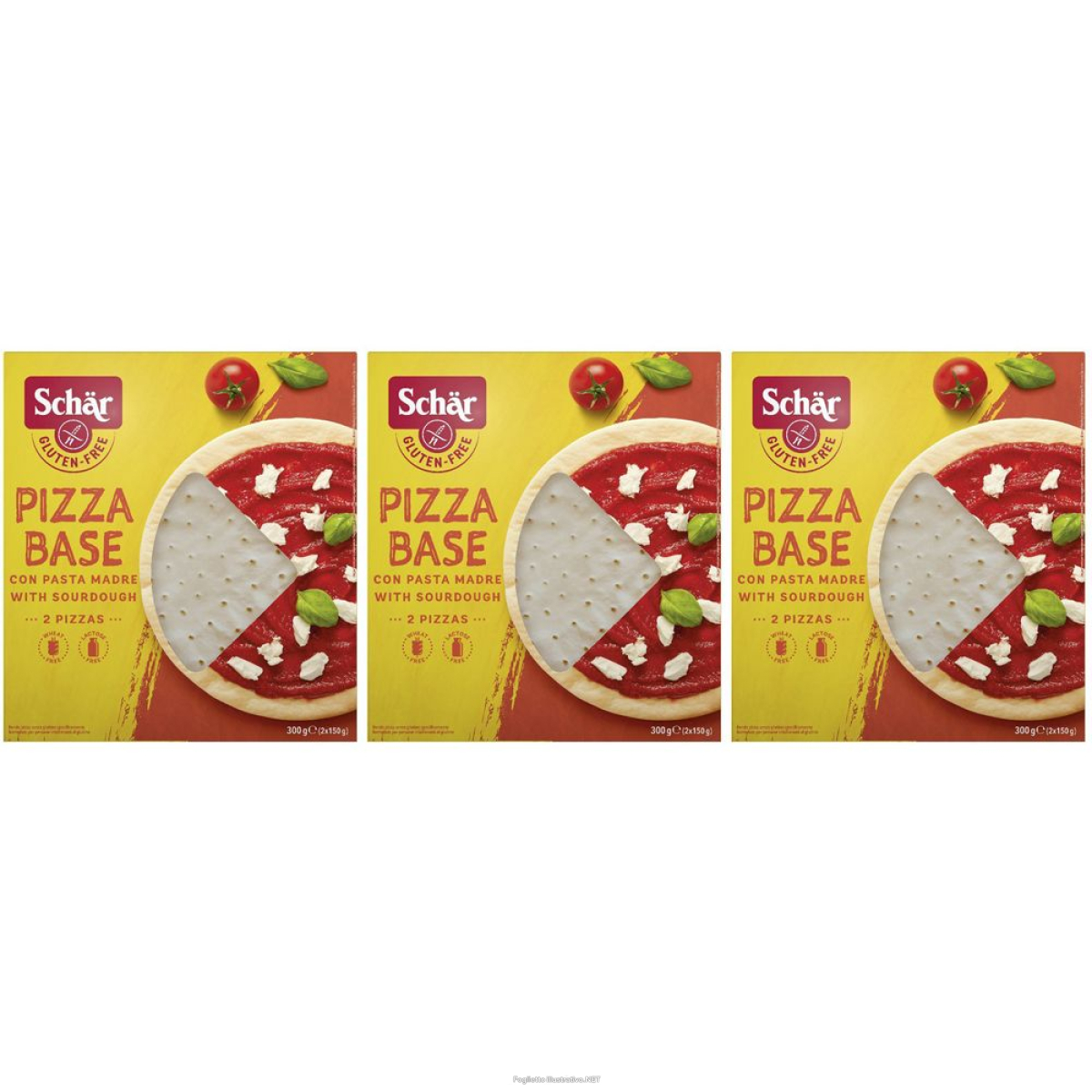 Cerca Offerte di schär pizza base set da 3 3x2x150 g altro e acquista online