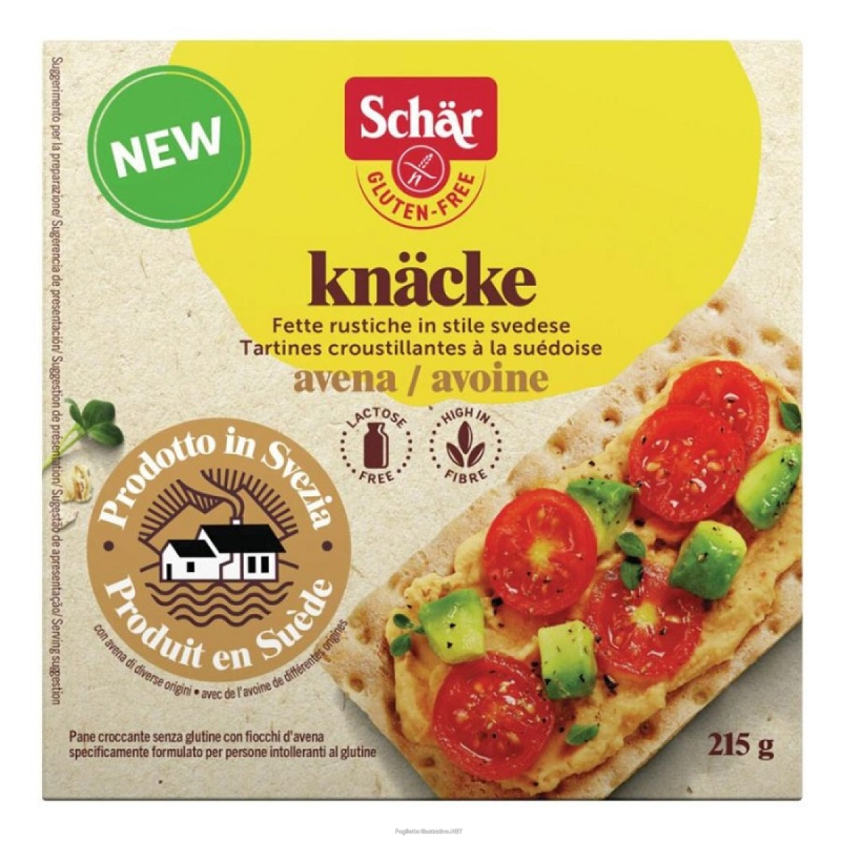Cerca Offerte di schar knäcke pane croccante senza glutine e lattosio con fiocchi di avena 215 grammi e acquista online