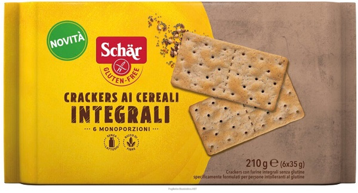 Cerca Offerte di schar senza glutine crackers ai cereali integrali 6 monoporzioni da 35 grammi e acquista online