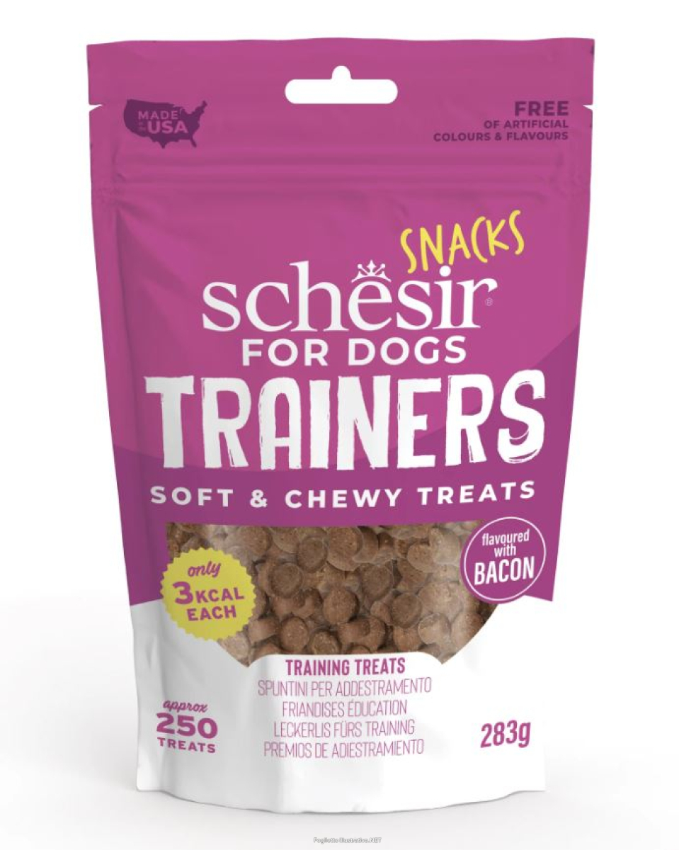 Cerca Offerte di schesir cane snack trainers bacon 283 gr e acquista online