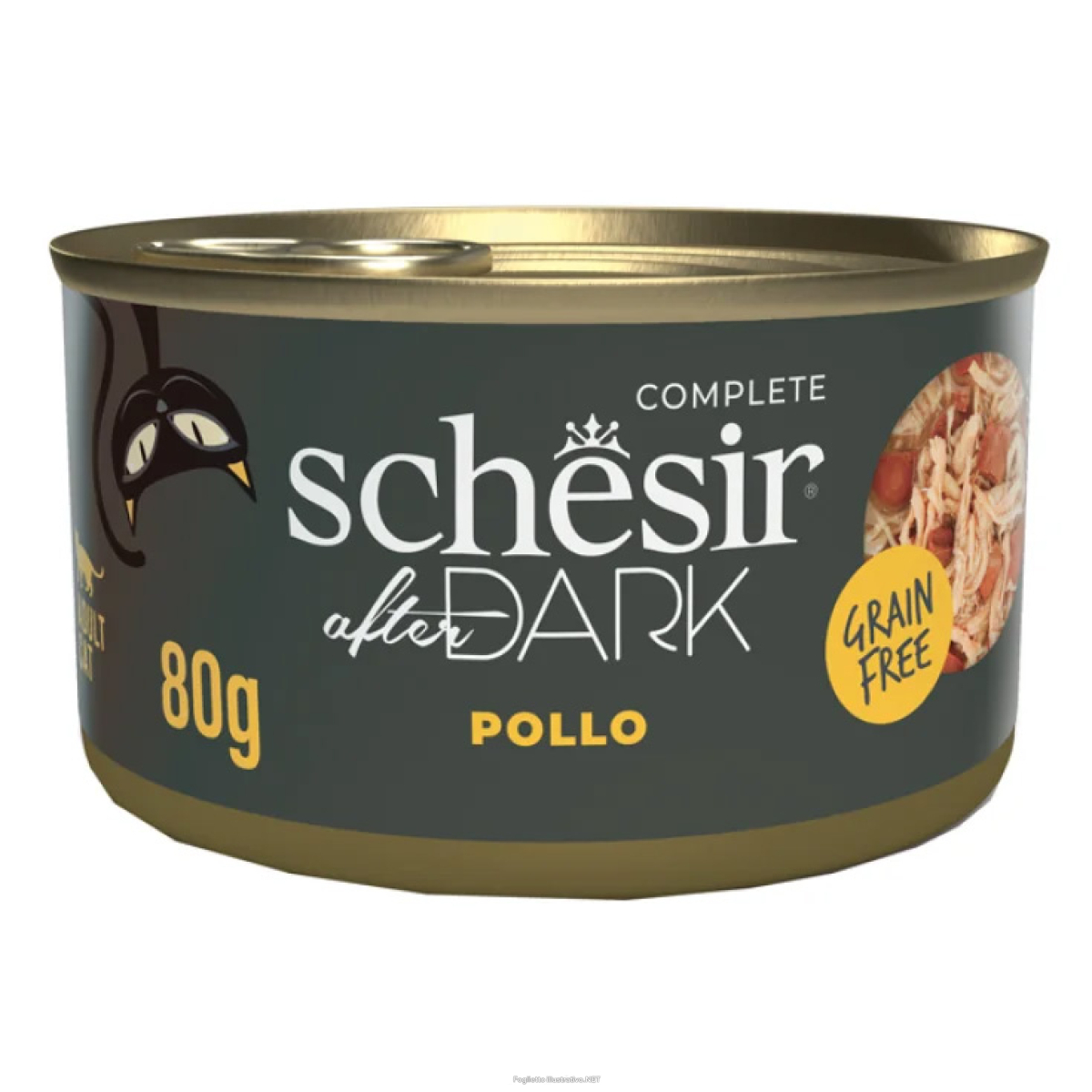 Cerca Offerte di schesir gatto after dark grain free brodo adult pollo 80gr (lattina) e acquista online