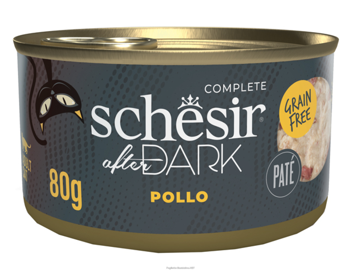 Cerca Offerte di schesir gatto after dark grain free pate' adult pollo 80gr (lattina) e acquista online