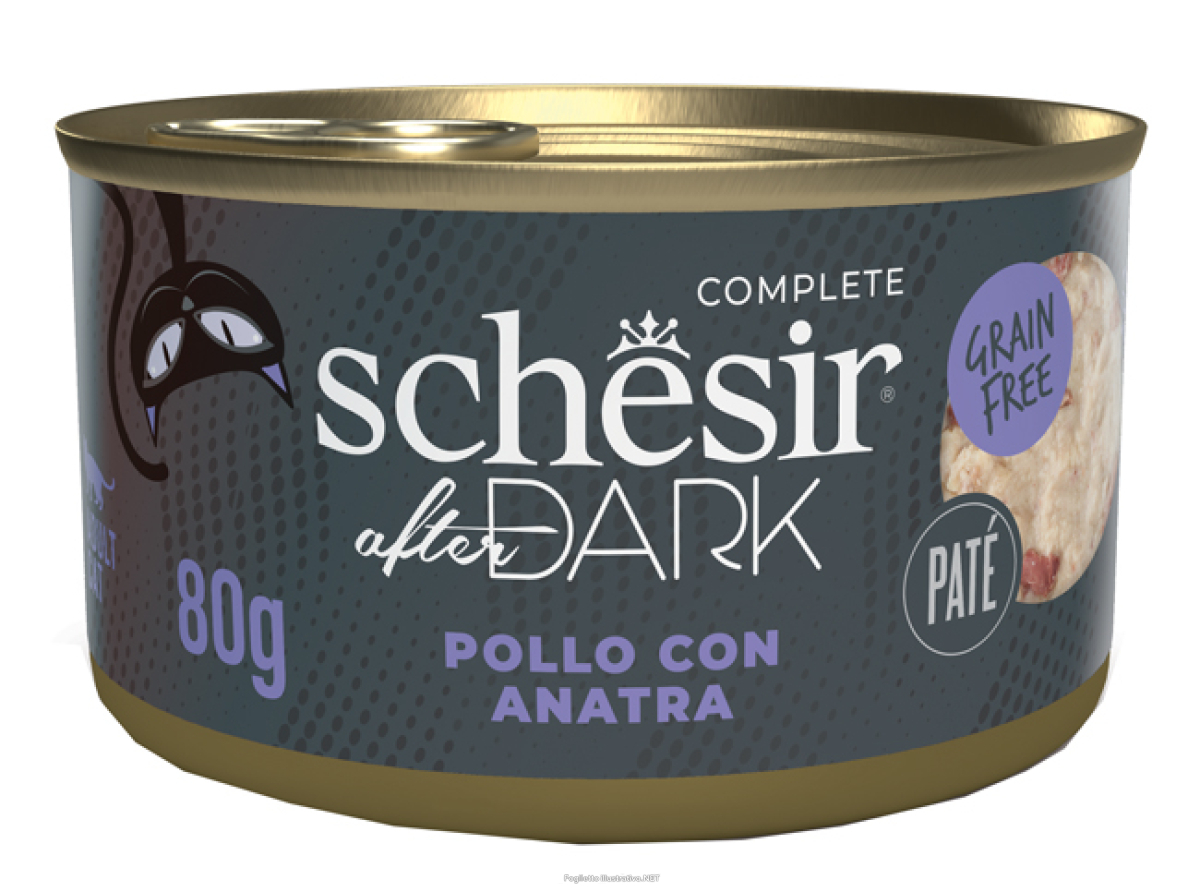 Cerca Offerte di schesir gatto after dark grain free pate' adult pollo anatra 80gr (lattina) e acquista online