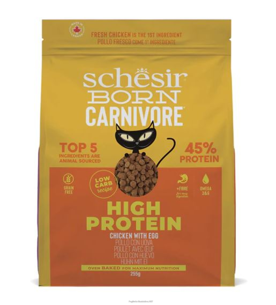 Cerca Offerte di schesir gatto born carnivore adulto pollo & uova 255 gr e acquista online