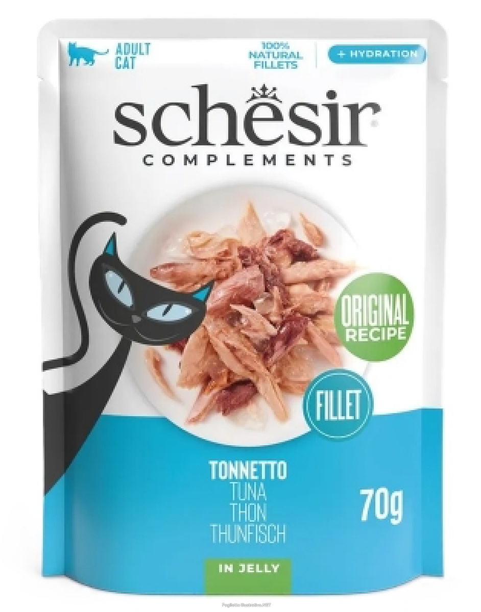 Cerca Offerte di schesir gatto filetti jelly tonnetto 70gr (bustina) e acquista online