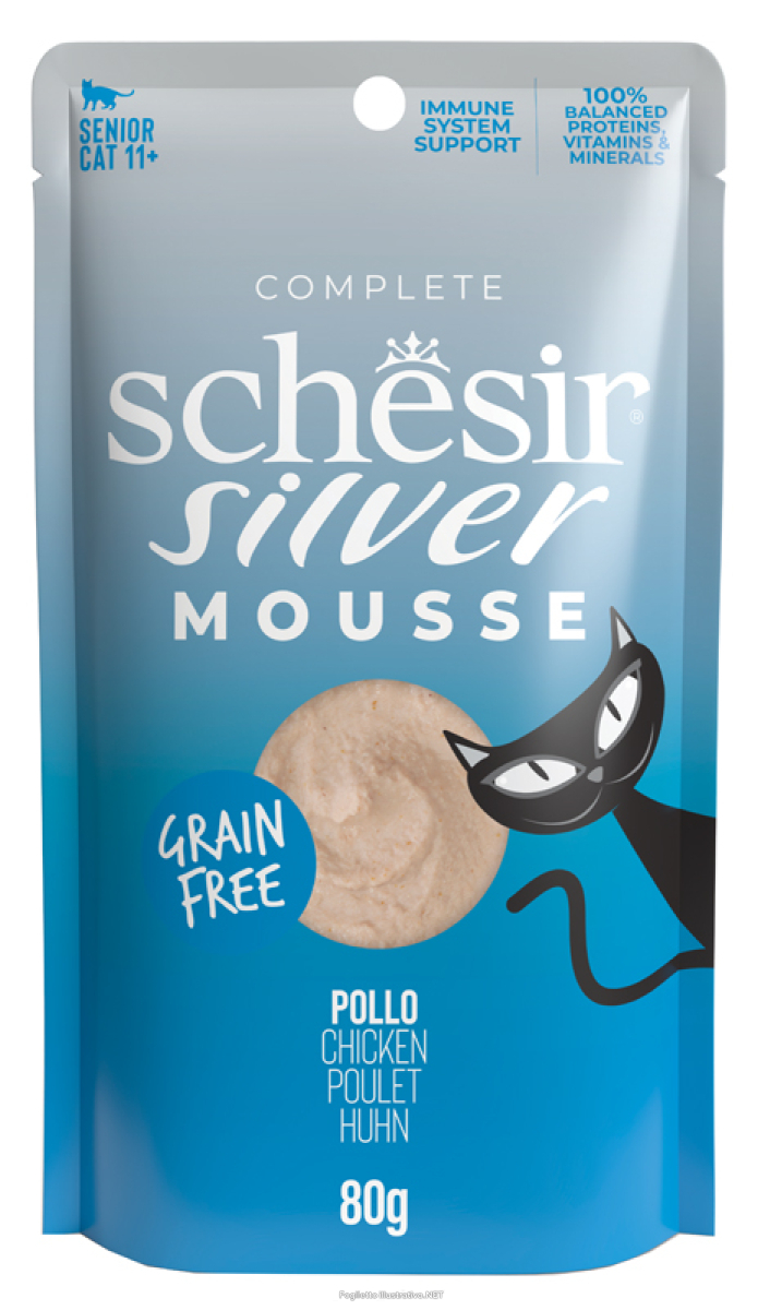 Cerca Offerte di schesir gatto silver mousse grain free senior pollo 80gr (bustina) e acquista online
